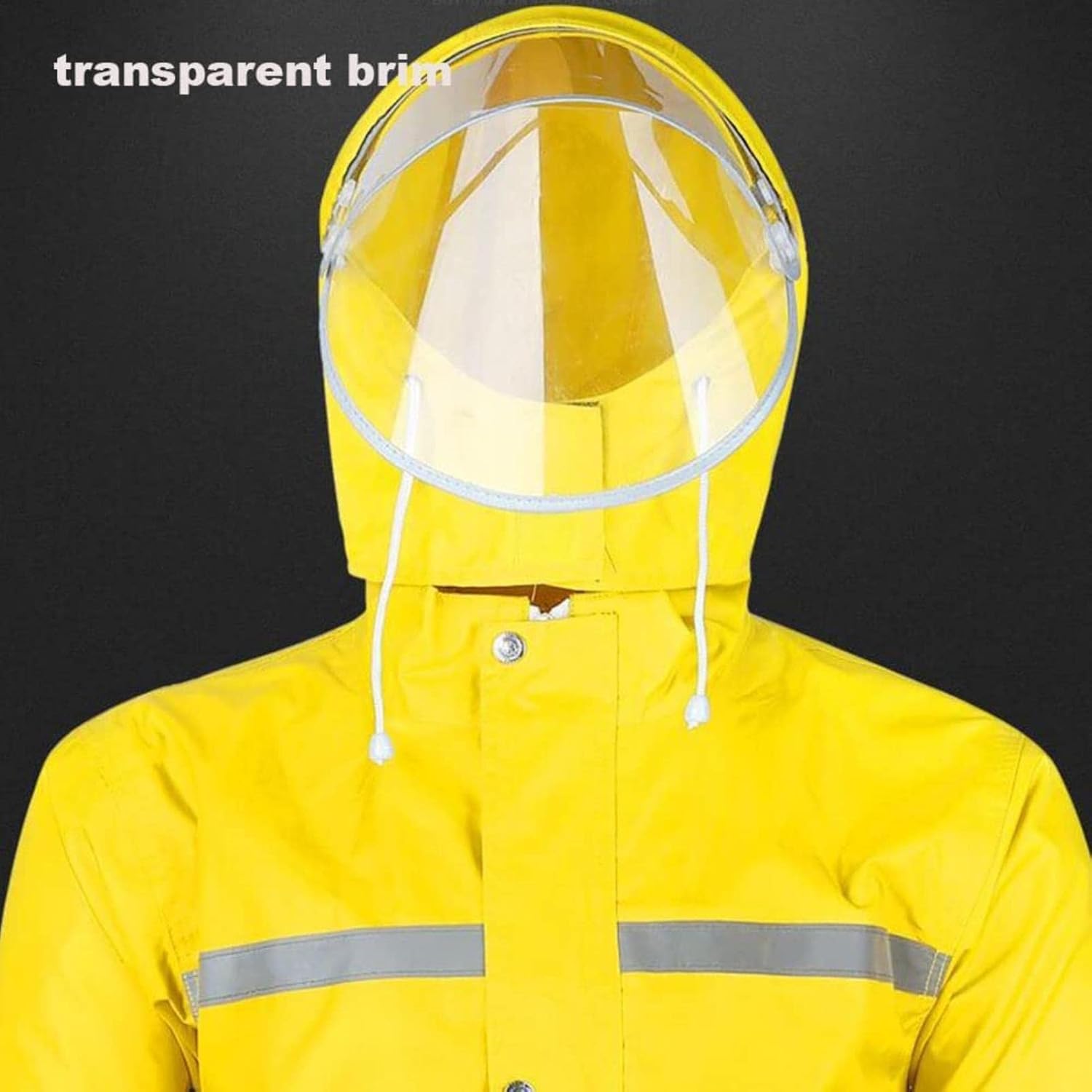 Yukirtiq Regenpak voor heren, 2 stuks, waterdichte jas en broek, outdoor uniseks regenjas met capuchon, regenbroek, wandelen, regenkleding, regenjassets, Groen zwart, XXL