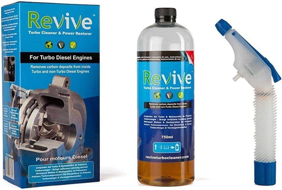 Revive UKASNCMBA7436 Turbo Cleaner & Power Restorer Starter Kit For Diesel only
