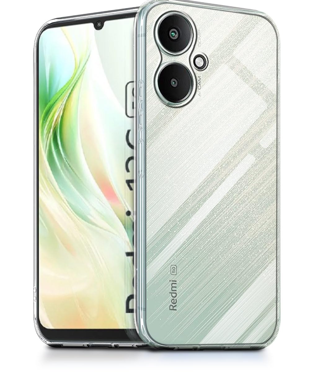 WOW IMAGINE Crystal Clear Transparent Back Case Cover for Xiaomi Redmi 13C 5G | Poco M6 5G | Full Device & Camera Protection Shockproof TPU Silicone Back Cover Case – Transparent (B0CQNZF2W5) Amazon Price History, Amazon Price Tracker