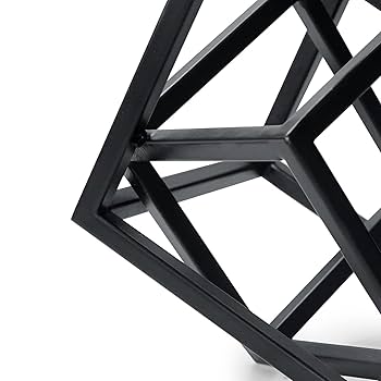 Amazon.co.jp: DreamsEden 小さな幾何学的彫刻、メタルキューブ