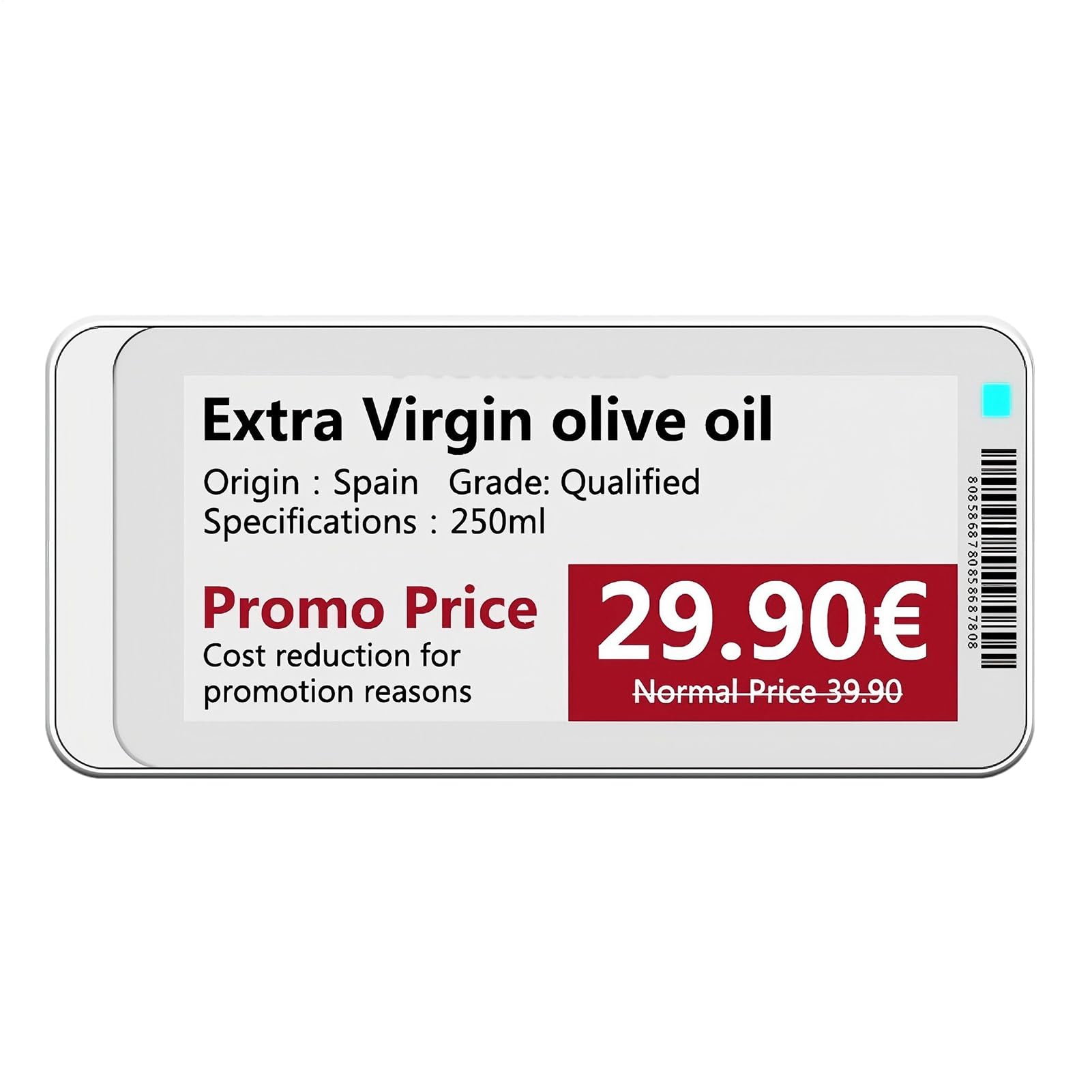 – Wireless E Ink Tag - Wireless Magnetic Electric Smart Control Signages - Editable E-Paper Screen - for Shop Offices Restaurant Outdoor Library Garage Fridge Holiday Clothing