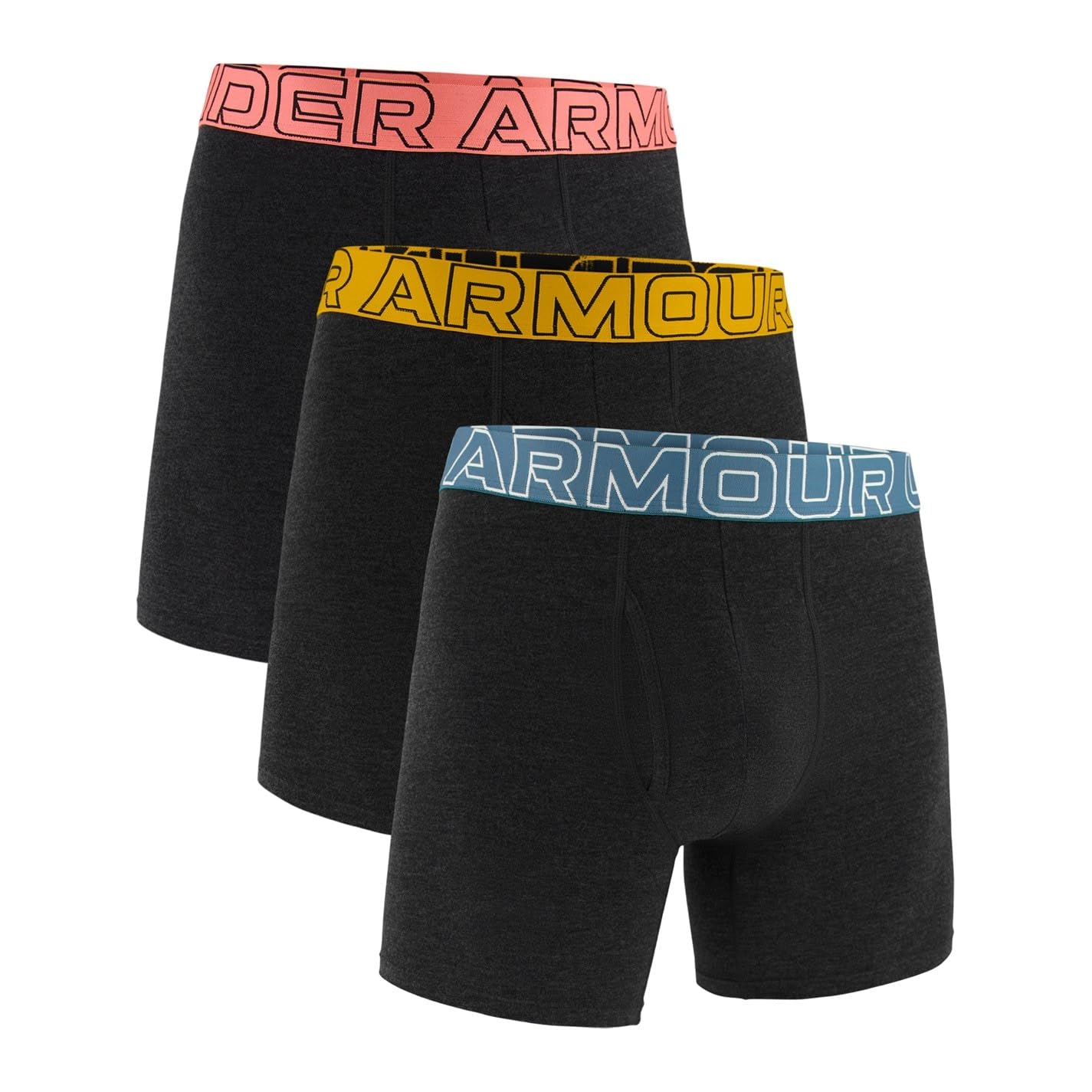 Under Armour Men's  Logo Boxers 3-Pack in Size XL, Sports Direct