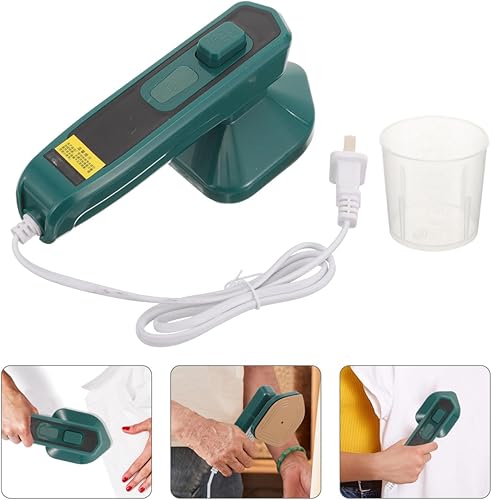 Miniatura 6 de Máquina de planchar de mano Pequeña ropa de hierro de vapor para viajes Removedor de arrugas de hierro eléctrico para telas