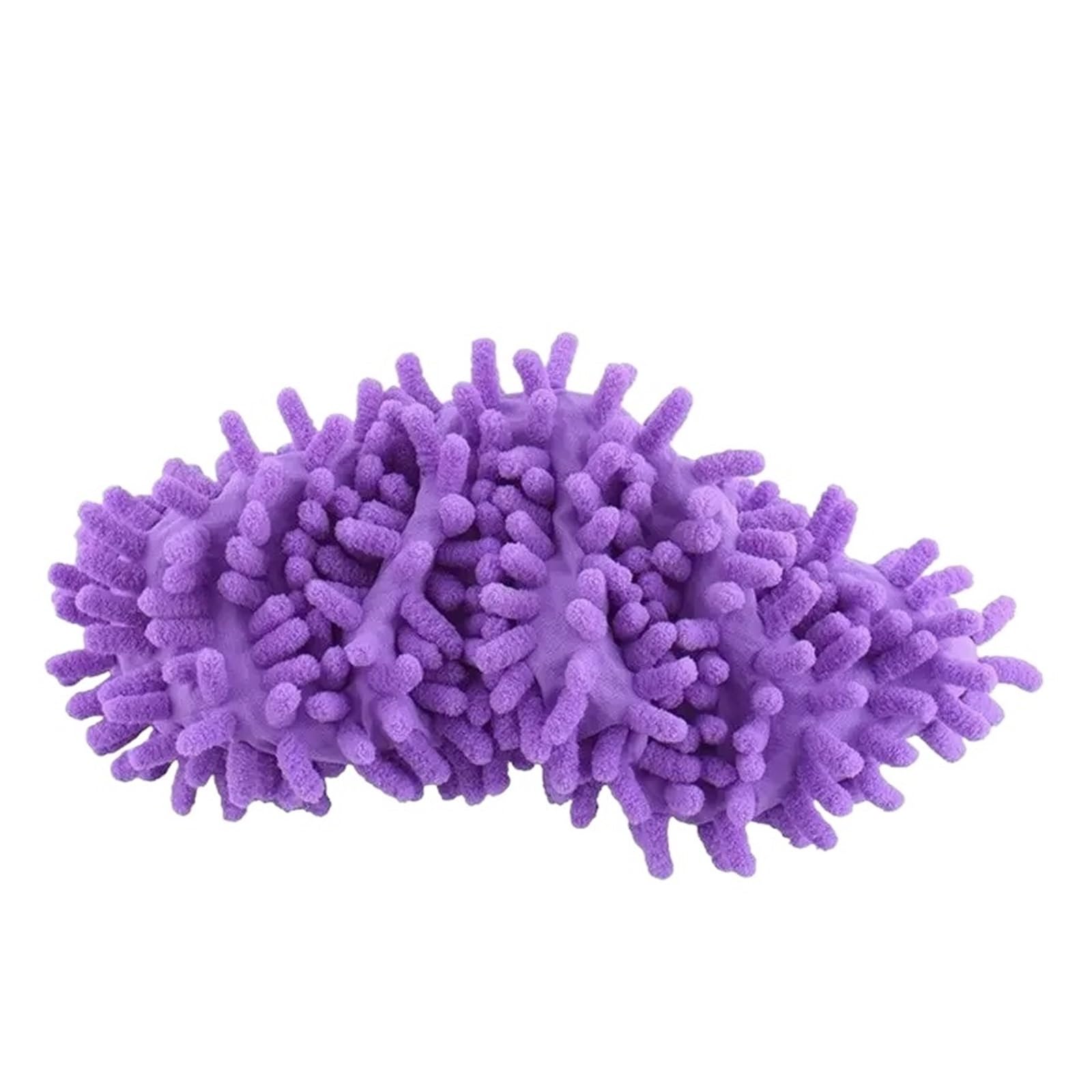 Pantoufles pâturage violettes pour garder la maison propre en marchant