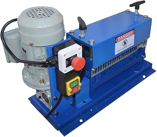 Máquina peladora de cables eléctrica de 110V, máquina peladora de cables de 0.15-38mm/0.006"-1.5", herramienta automática de pelado de cables, con