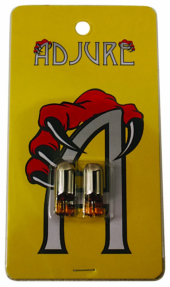 IPCW CWB-194CA Chrome/Amber Mini Waffle Mount 194 Bulb - Pair