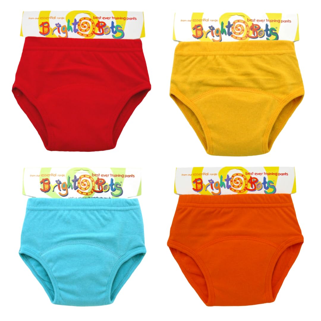 PUL Culottes d'apprentissage 4pk Medium Lavable avec Doublure imperméable – Unisexe (Environ 24 m)