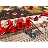 Stonemaier Games: Metal Coins (Scythe and Expeditions) | Metal Coins to Enhance Your Gameplay | 80 Coins with Unique Colors and Sides for Each Denomination - Values Include 1, 3, 5,10, and 20