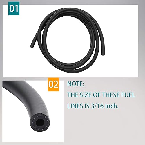 Miniatura 3 de Kit de línea de retorno de inyector de combustible diesel para Ford 1983-1988 sin Powerstroke 6.9L 7.3L