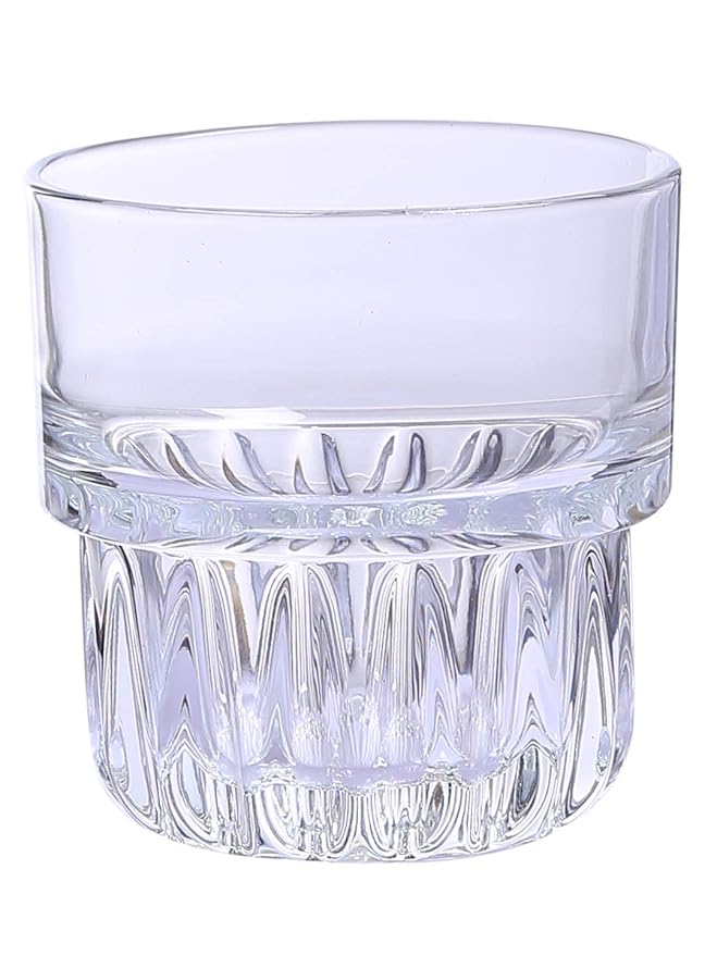 Solimo Whisky Glass Set (6 pieces, 266ml) at Rs. 378