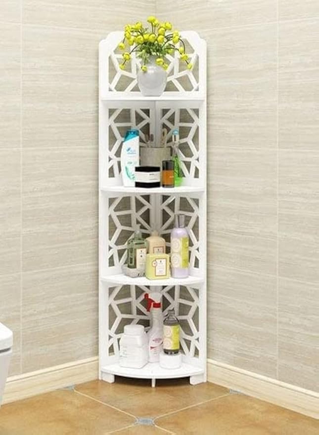 LINGWEI Bathroom Corner Stand Shower Caddy Corner Shelve Sink Organizer