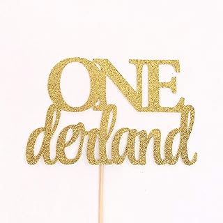 Atelier Elegance Onederland Cake Topper, 1st Birthday Cake Topper, Winter Onederland Cake Topper