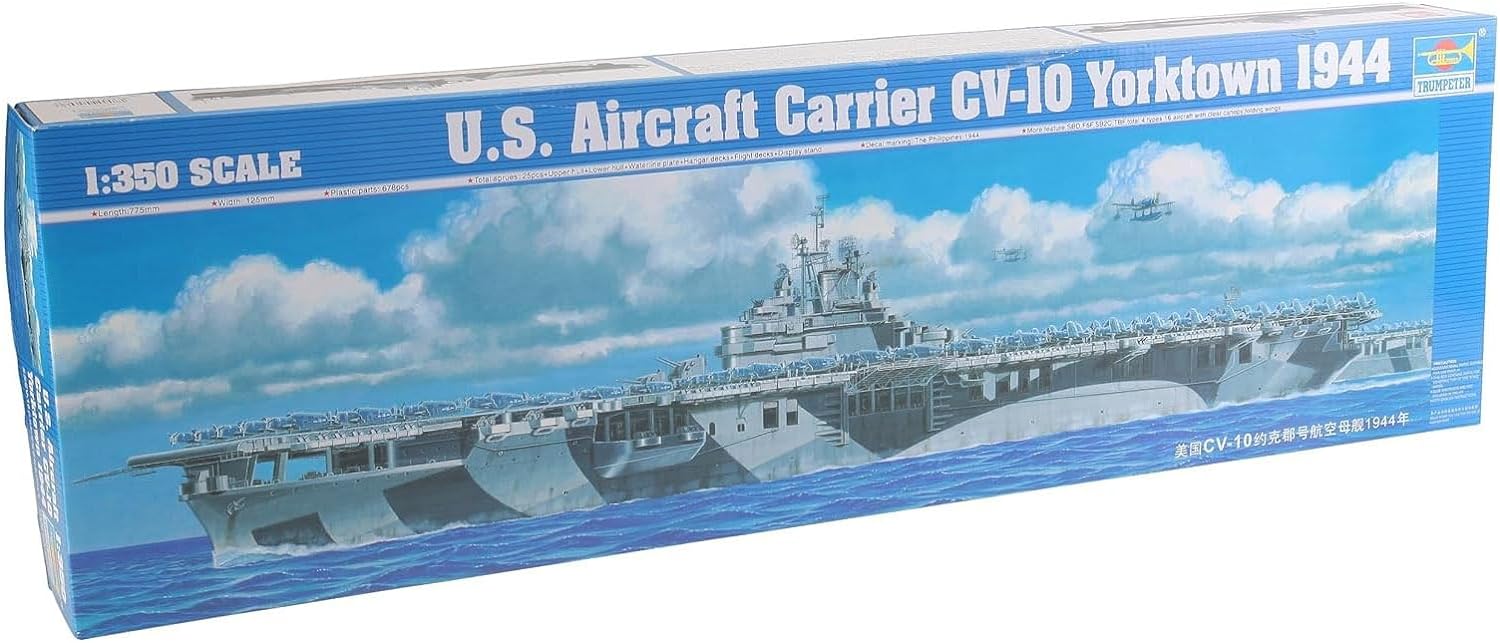 Trumpeter 1/350 USS Hancock CV19 Aircraft Carrier Model Kit