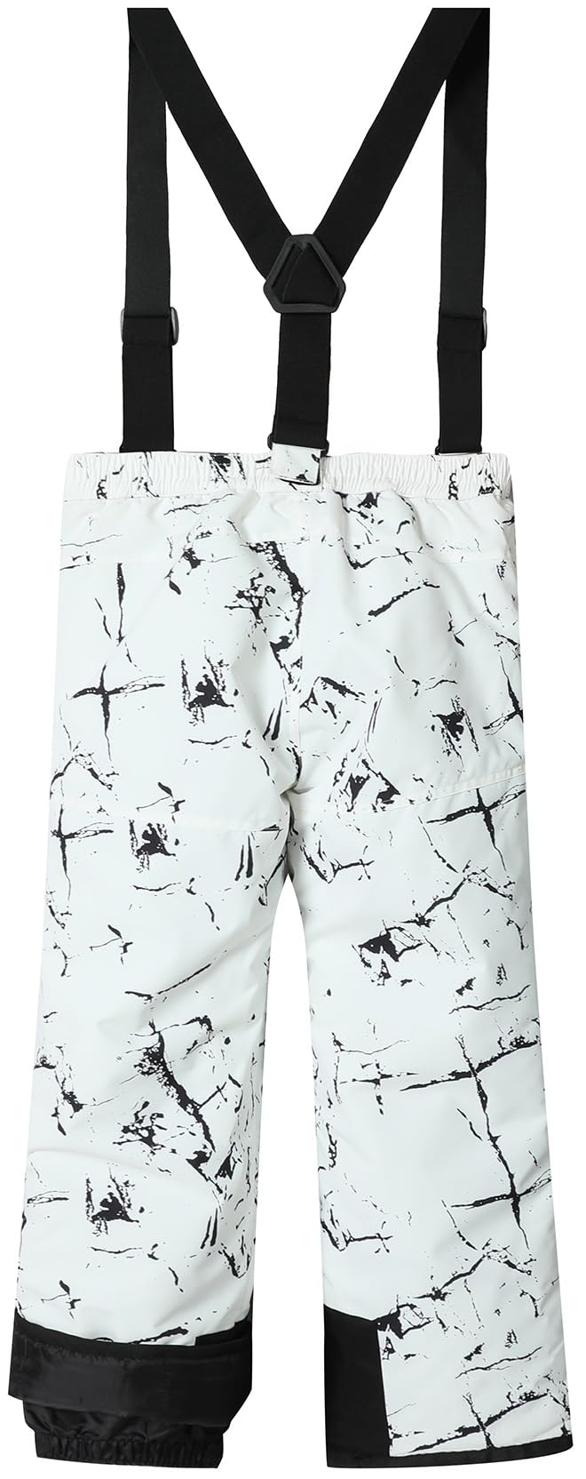 BenBoy Ski de Pantalon Enfant Softshell Imperméable Thermique Étanche Bretelles Amovibles Hiver