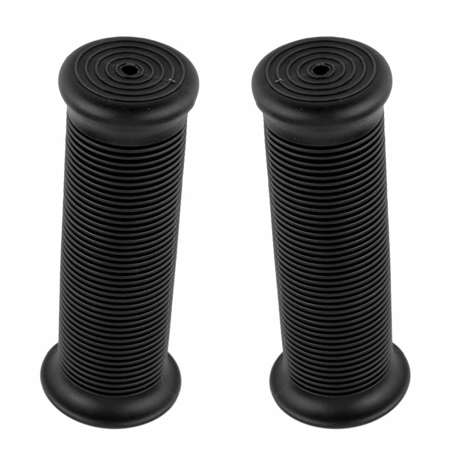Poignées De Guidon Moto Vintage TPU 25 Mm – Style Café Racer, Confort & Élégance Noire/Blanche/Dorée