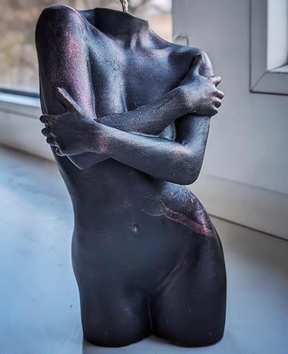 Miniatura 3 de Shy women torso silicone mold Candle mold sexy body Female bust mould Handmade resin mold Woman Body Mold Scented Candle Mold Torso Mold