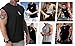 LSLXYWZX Men's Tank Tops 3 Pack Sleeveless Workout Mesh Material Quick Dry Athletic Running Gym Muscle Beach Fitness Shirts (US, Alpha, Large, Regular, Regular, Black+White+Gray)