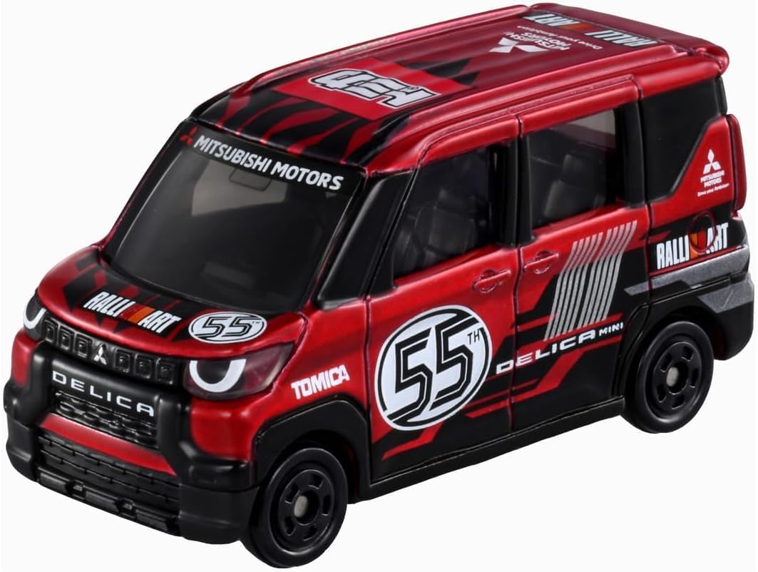 Takara Tomy Tomica Mitsubishi Delikamini Tomica 55th Anniversary Mini Car Toy for Ages 3 and Up