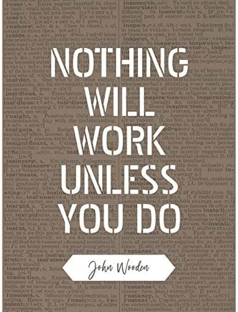 Dictionary Page Quote Eisenhower Planning is Everything Unframed Art Print Poster Wall Decor 12x16 inch
