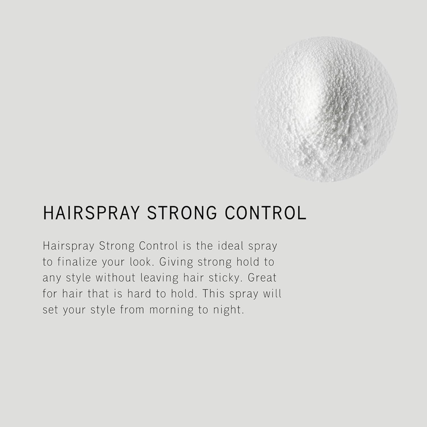 SACHAJUAN Hairspray Strong Control | Long-Lasting Hold with Volume & Shine | Strong Control Without Residue | Flexible Finish for Structured Styles & All-Day Support | 6.8 oz - Image 5
