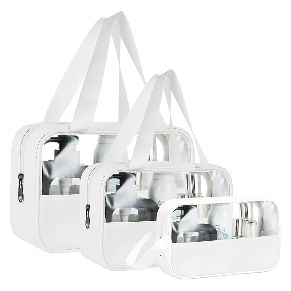 Sac Transparent Trousse De Toilette Transparente Épaissie Transparent