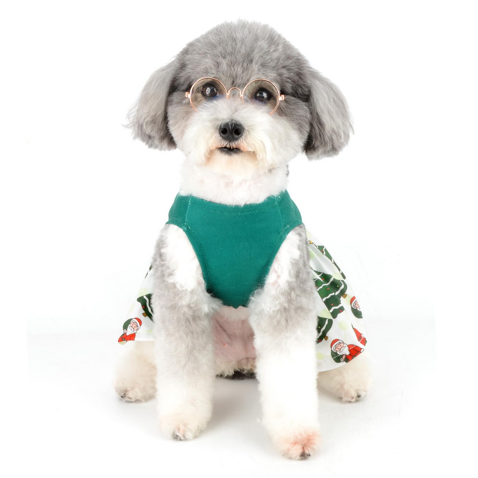 Amazon.co.jp: 犬 服 クリスマス ワンピース 小型犬 かわいい ドレス