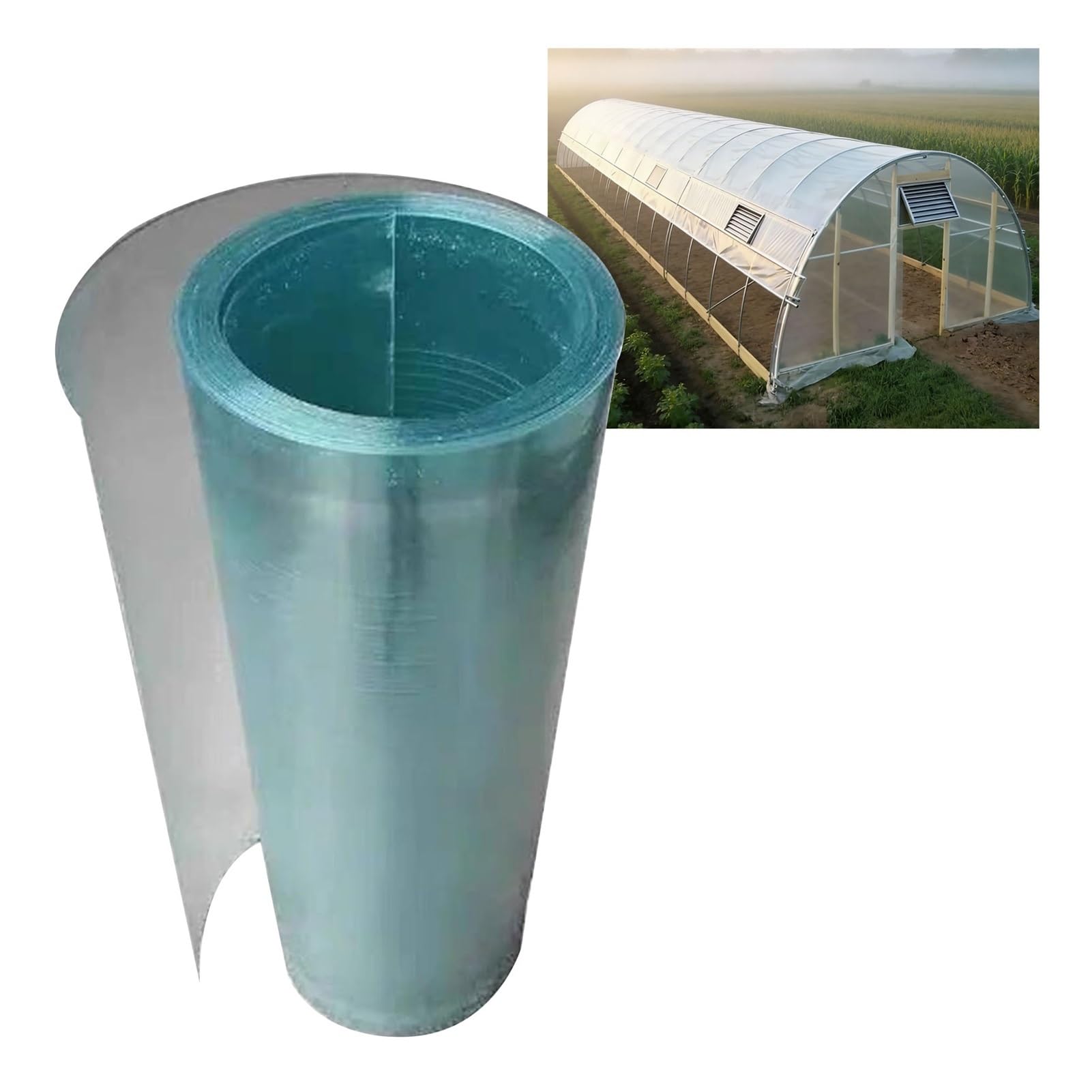 Panneaux de toit en polycarbonate anti UV protection pluie et neige pour serre et pergola