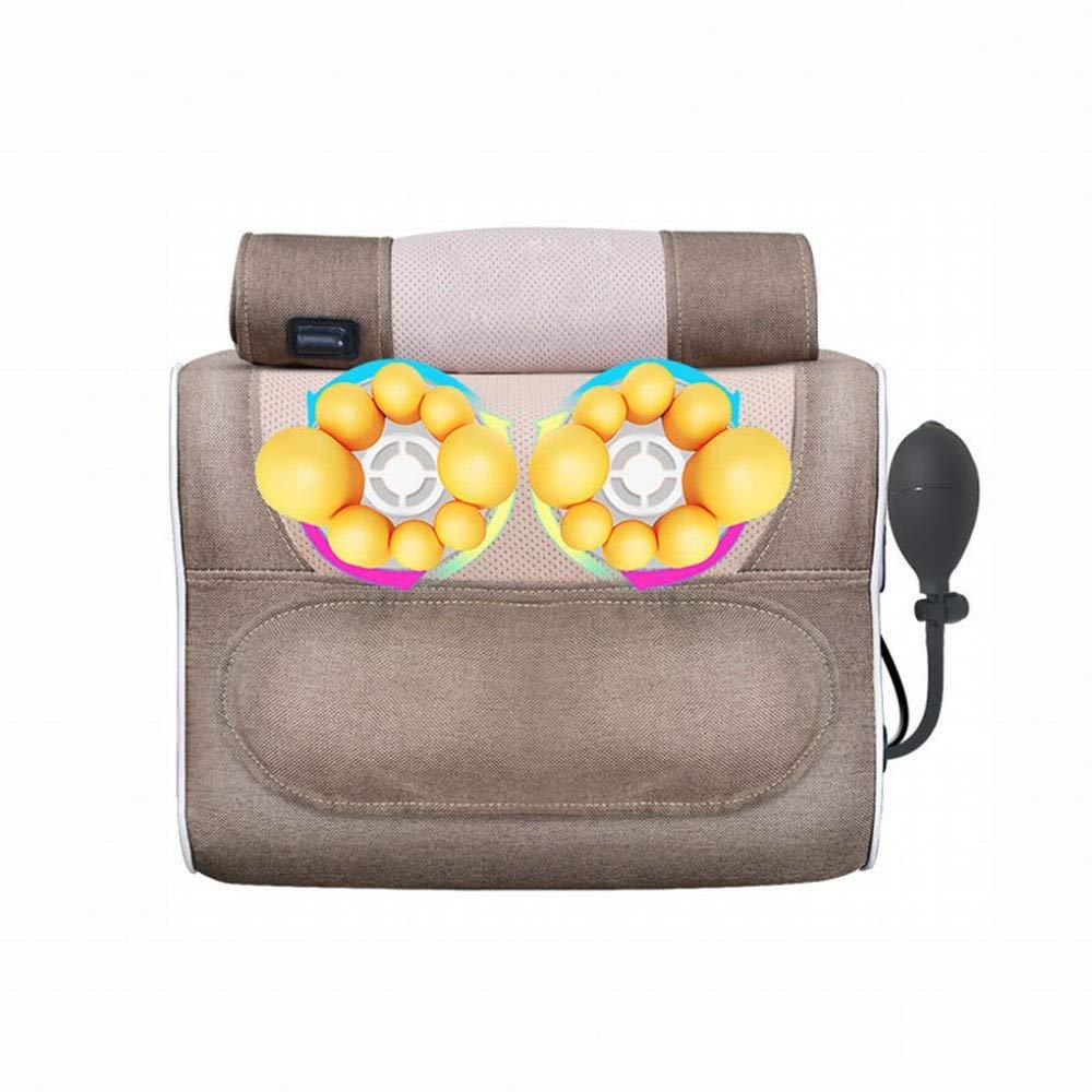Coussin pétrissage masseur pour le cou et oreiller de massage musculaire en taille unique