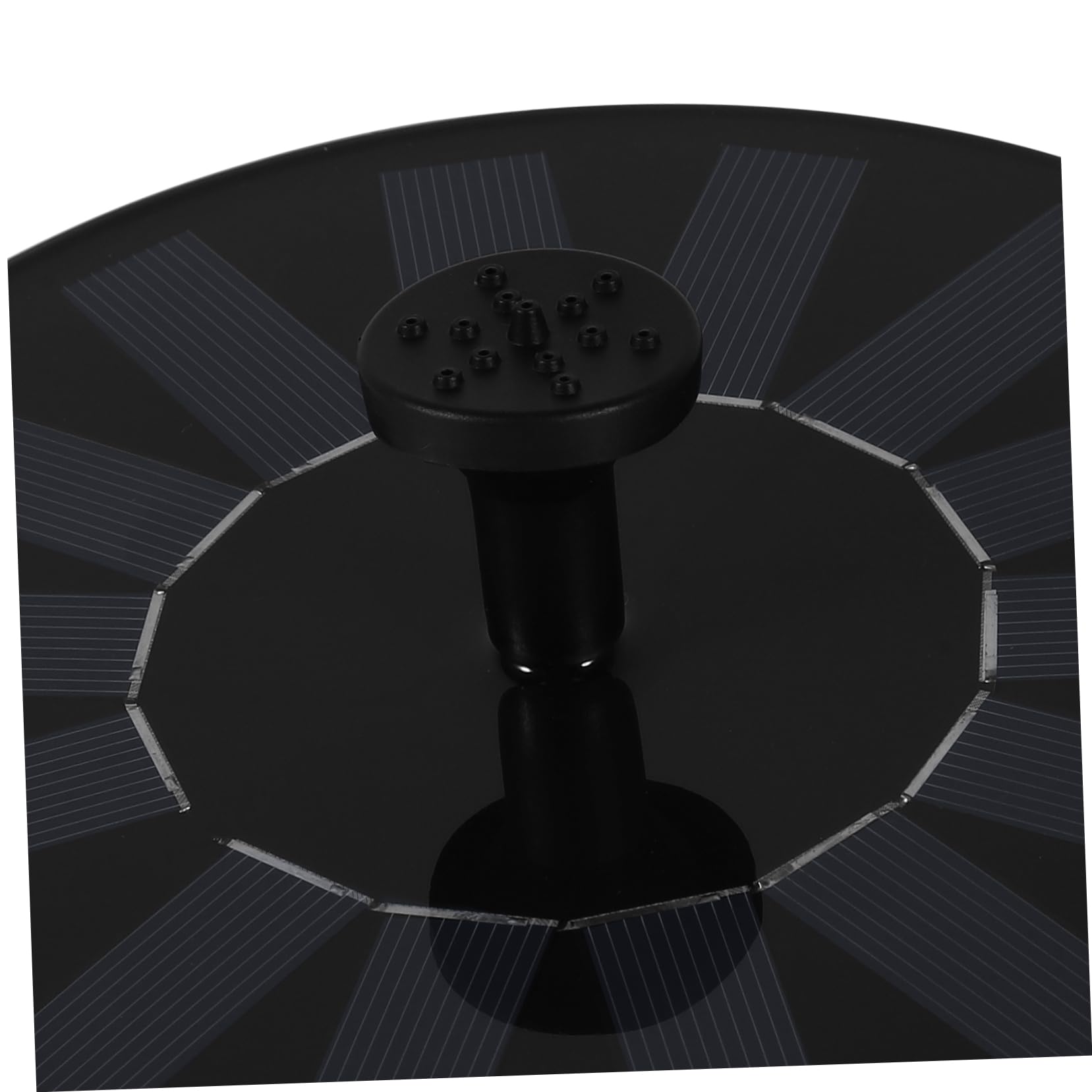 SUPVOX Fuente Solar Flotante para Jardín con Panel Solar Mejorado Bañera para Pájaros y Decoración de Instalación y Diseño Flotante para Exteriores y Paisajístico