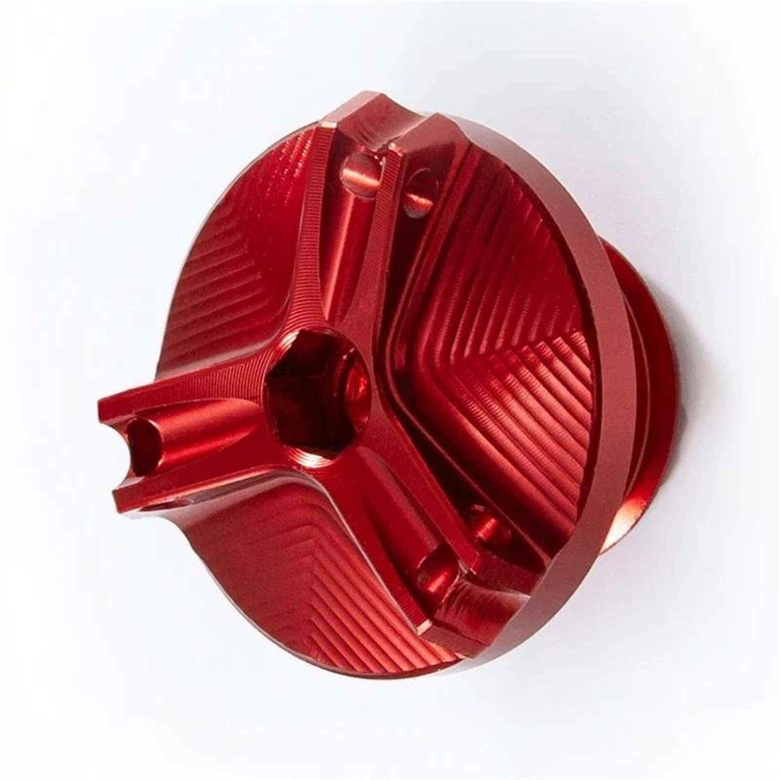 Accesorios CNC de protección: tapón de aceite de aluminio para Ducati Rosso 7
