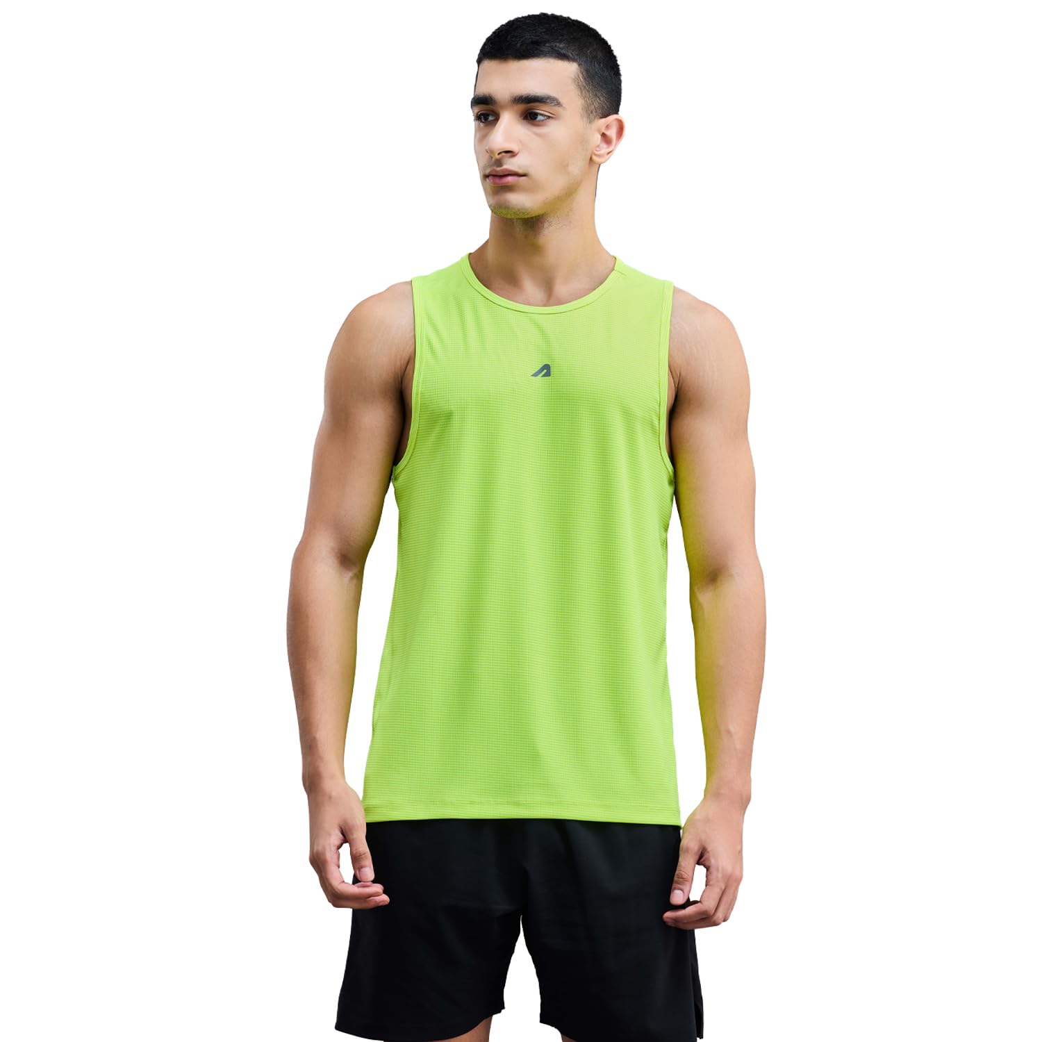 Men's Polyester Regular Fit Vest - Multipurpose Sando for Gym, Running, Outdoor - Sleeveless Undershirt, Round Neck Baniyan - Quick Drying, Breathable