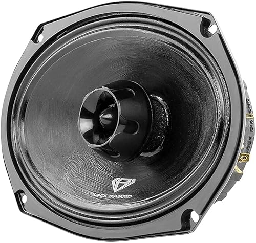 Miniatura 9 de BLACK DIAMOND Altavoz de rango medio 6x9 550 vatios 4 ohmios con tweeter Bullet XT69