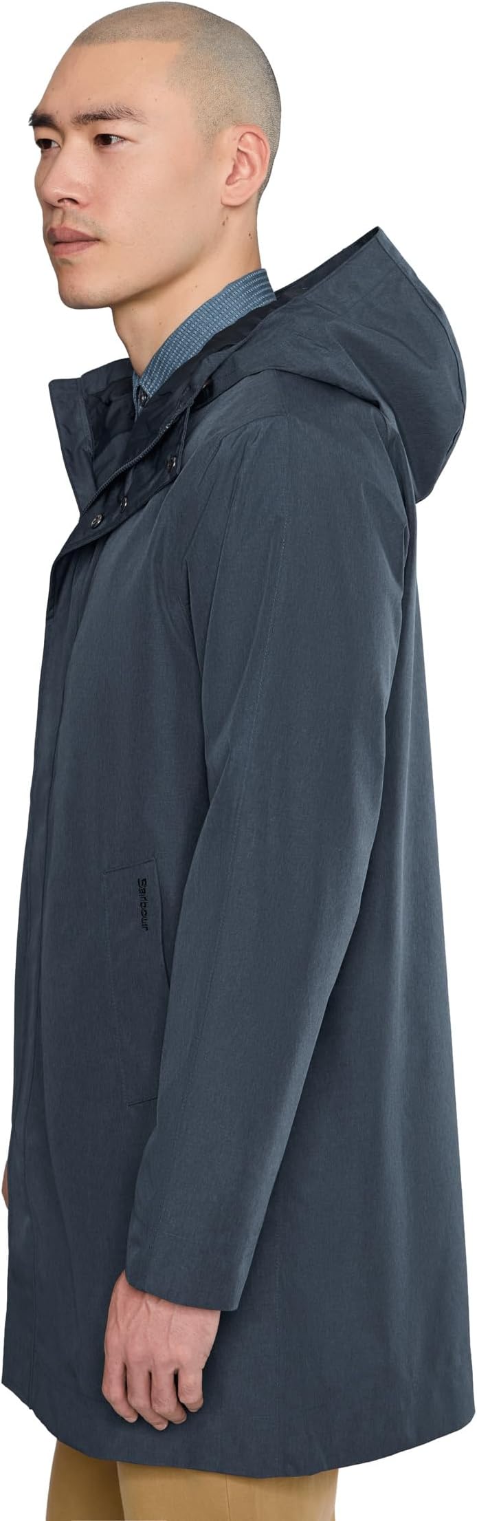 Мужские Barbour Rokig Hooded Waterproof Mac — фото 2