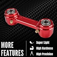 Vista 5 de Billet - Eslabón de bajada de suspensión trasera, kit de eslabones de suspensión trasera de aluminio para motocicleta todoterreno para Honda XR650L