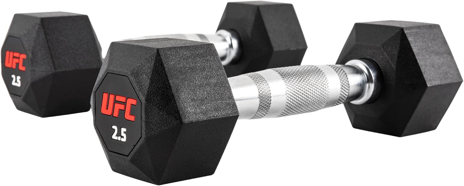 Dumbbell Sets Ufc Gym Dumbbells UFC Octagon Dumbbells, Rubber