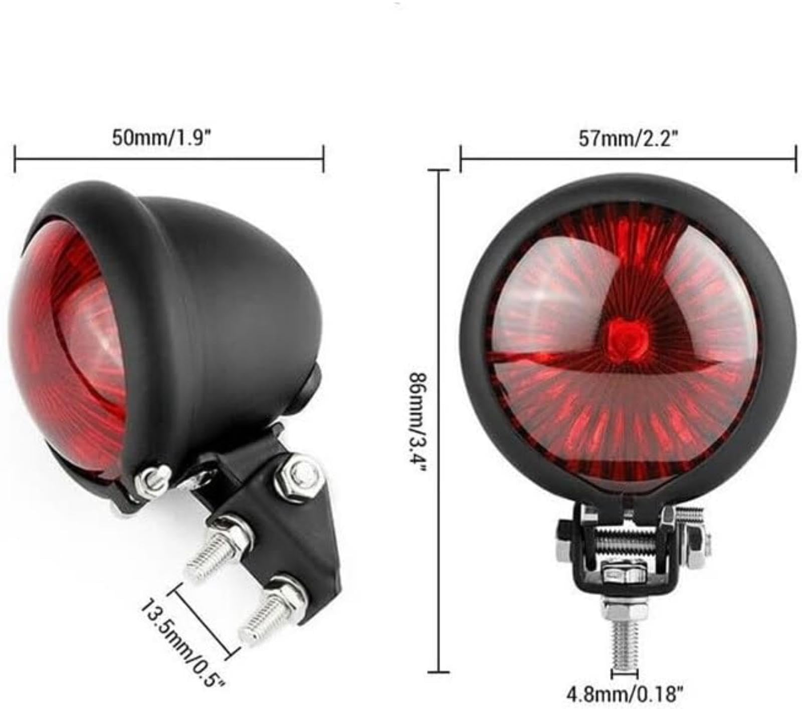 Lampa tylna tylnego hamulca motocykla Moto, do Choppera Tylne światło hamowania do roweru Tylne światło hamowania do roweru