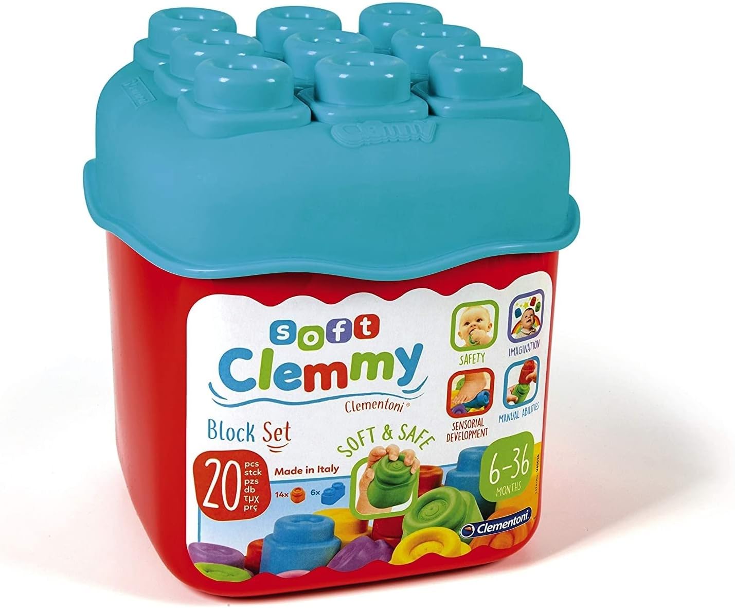 Clementoni "Clemmy Building Blocks (20 Piece)