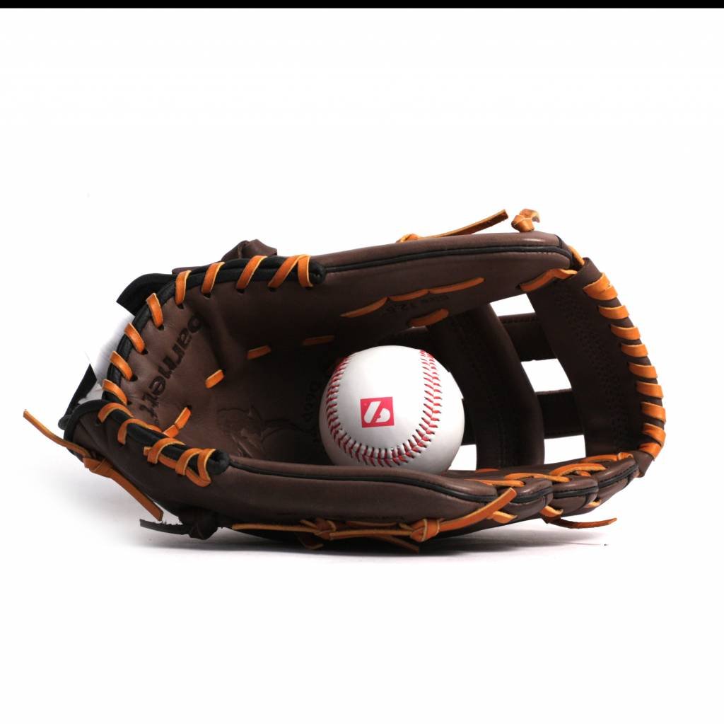 GL-125 RH Marron Gant de Baseball Cuir 12,5, pour gaucher (pour Les gauchers, Le Gant se Porte à Droite)