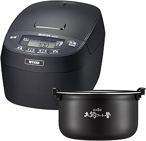 タイガー魔法瓶 炊飯器 5合 圧力IH 炊きたて JPV-N100K