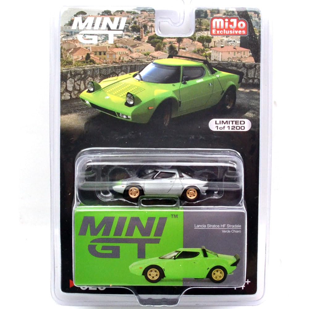 MINI GT ランチア ストラトス HF ストラダーレ (チェイスカー) Amazon | MINI GT 1:64スケールアメリカ MiJo Toys 限定