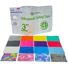 OrthoTape 3-INCH Fiberglass Casting Tape 1 ROLL SkyBlue