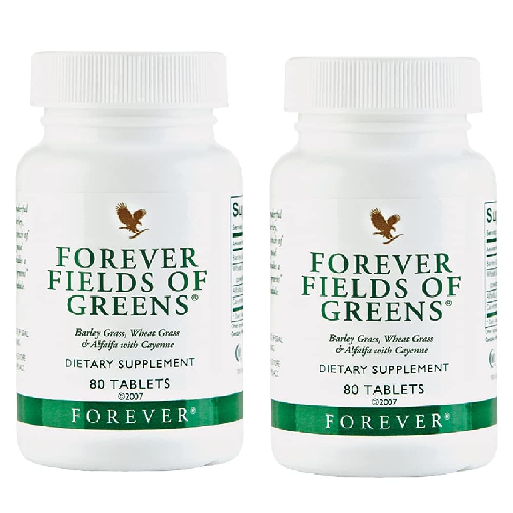 Forever Fields Of Greens, PACK OF TWO, 80 + 80 = 160 TABLETS,