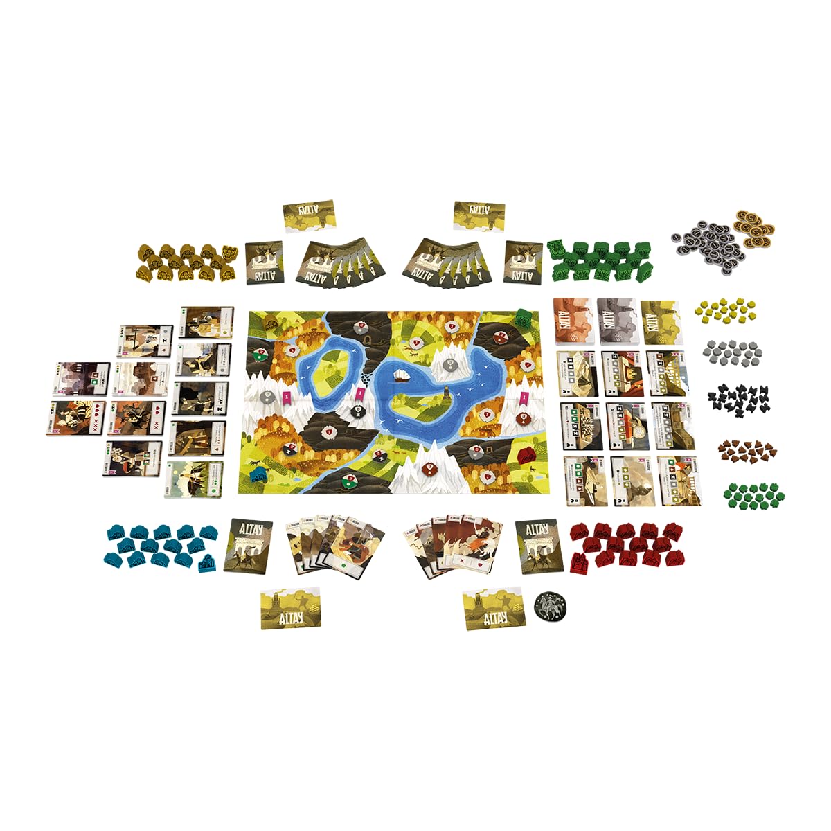 Ares Games, Altay: inizio dei popoli, gioco intenditore, 2-4 giocatori, dai 12 anni in su, 45 più minuti, tedesco