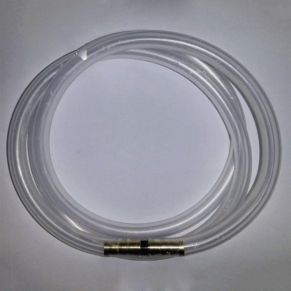 Conector de Toque de Manguera, Conexión de Agua, Empalmador de latón Conector de instalación de tuberías Barra de Manguera Acoplador de púas de Cobre Junta de Conector(4Mm 4Mm Barb)