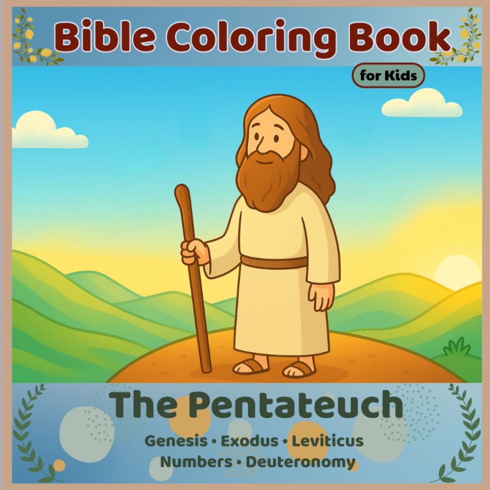 Bible Coloring Book for Kids: The Pentateuch