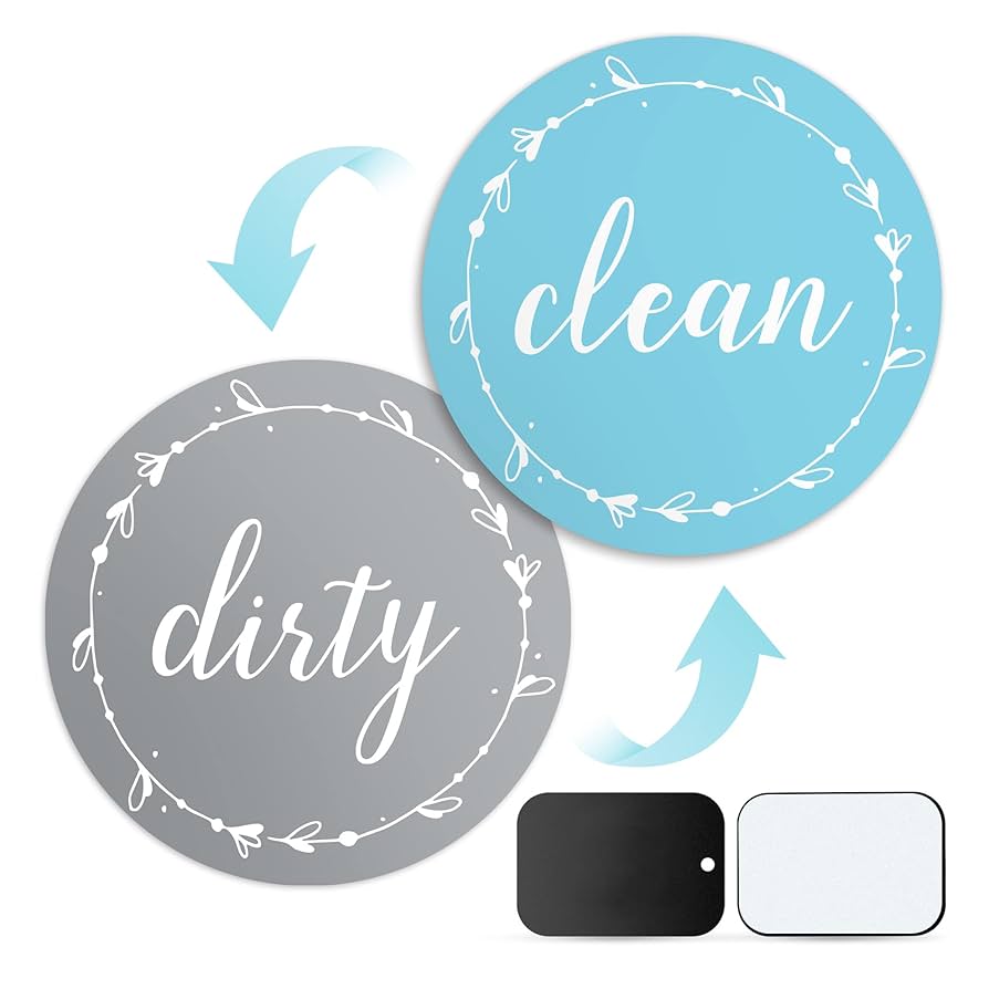 amazon-com-dishwasher-magnet-clean-dirty-sign-works-on-stainless-steel-non-magnetic-dish-washers-3-15-includes-magnetic-piece-with-adhesive-farmhouse-kitchen-accessories-decor-apartment-necessities-appliances for Free Printable Clean Dirty Dishwasher Sign Printable Amazon.com: Dishwasher Magnet Clean Dirty Sign: Works on Stainless Steel Non Magnetic Dish Washers - 3.15