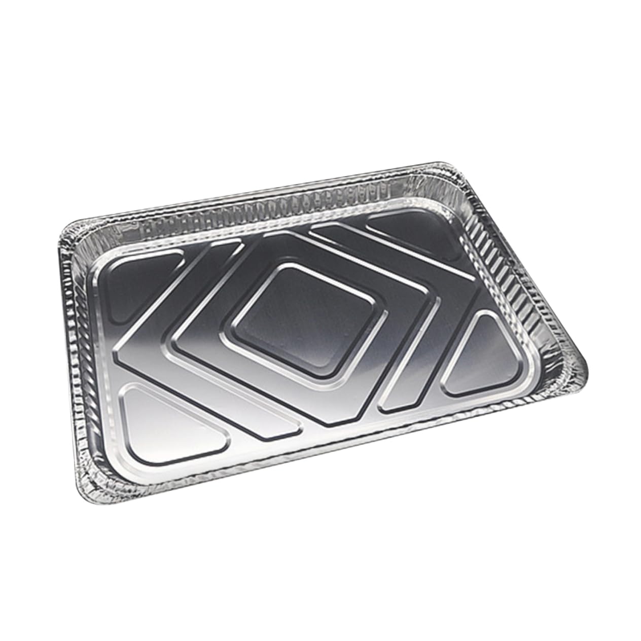 OFFSCH 10pcs BBQ Aluminum Foil Trays Grease Tray Replacement Outdoor Griddle Accessory Set