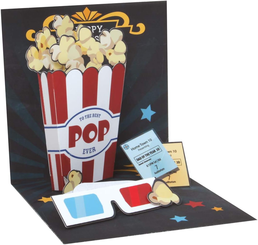 Up With Paper Pop-Up Treasures Greeting Card - Best Pop