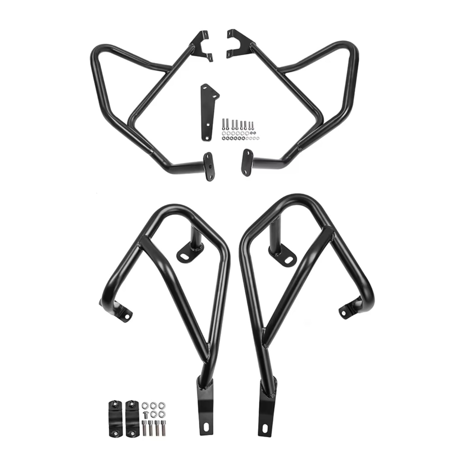 Barre Protection Moteur Moto Pare-Chocs D'autoroute Cage Piquée Compatible avec pour Versy650 2015 2016 2017 2018 2019 2020 2021