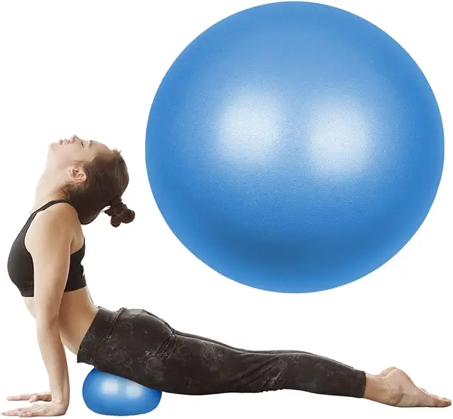 Flintronic 25cm Yoga Ball: Anti-Burst Pilates-Ball für Fitness & Balance